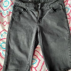 Women’s Black Jeans Shorts
